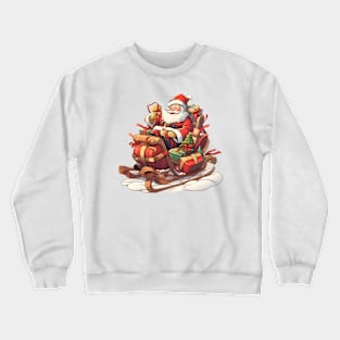 Santa's Christmas Party Crewneck Sweatshirt